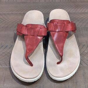 Dansko Cece Red Burnished Calf Women’s Shoes Sz 39